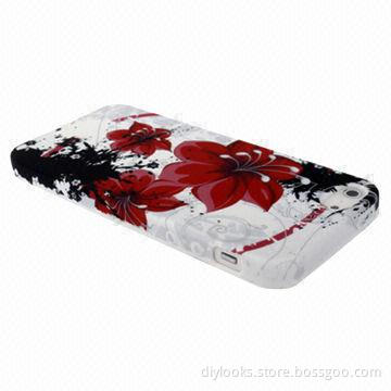 Fashionable Flowers Pattern TPU Case for iPhone 5, Fashionable Design, OEM Orders Welcomed
